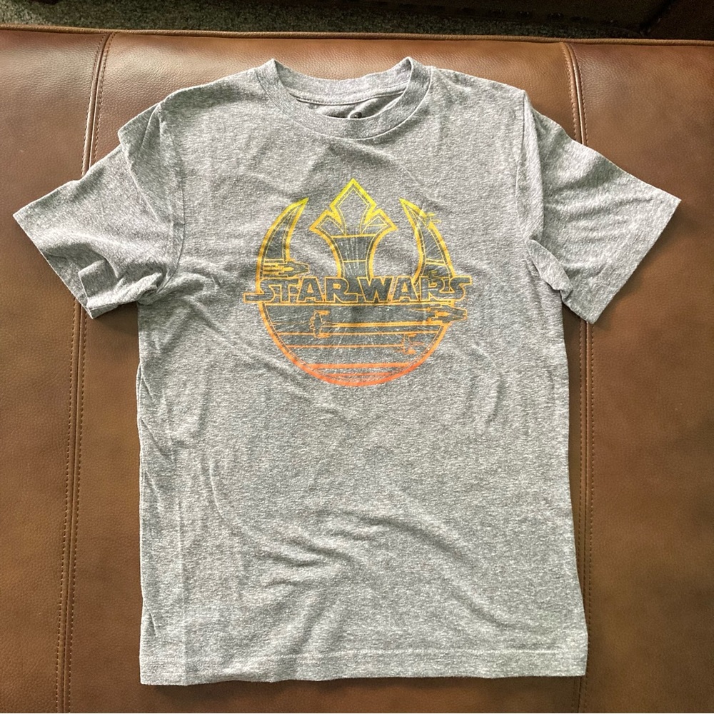 STAR WARS Rebel Alliance X-Wing Youth Girl Boy Unisex Short Sleeve T-Shirt Med